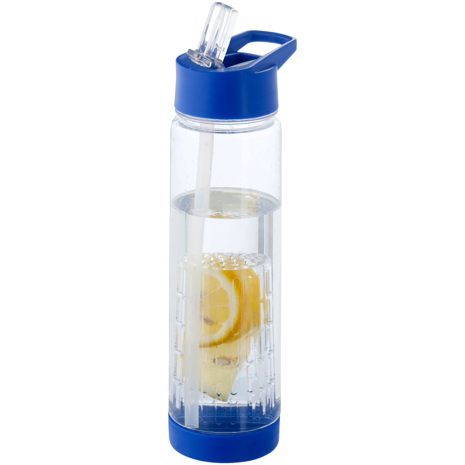 Tutti-frutti 740 ml Tritan™ sporta pudele ar augļu tvertni, Caurspīdīga