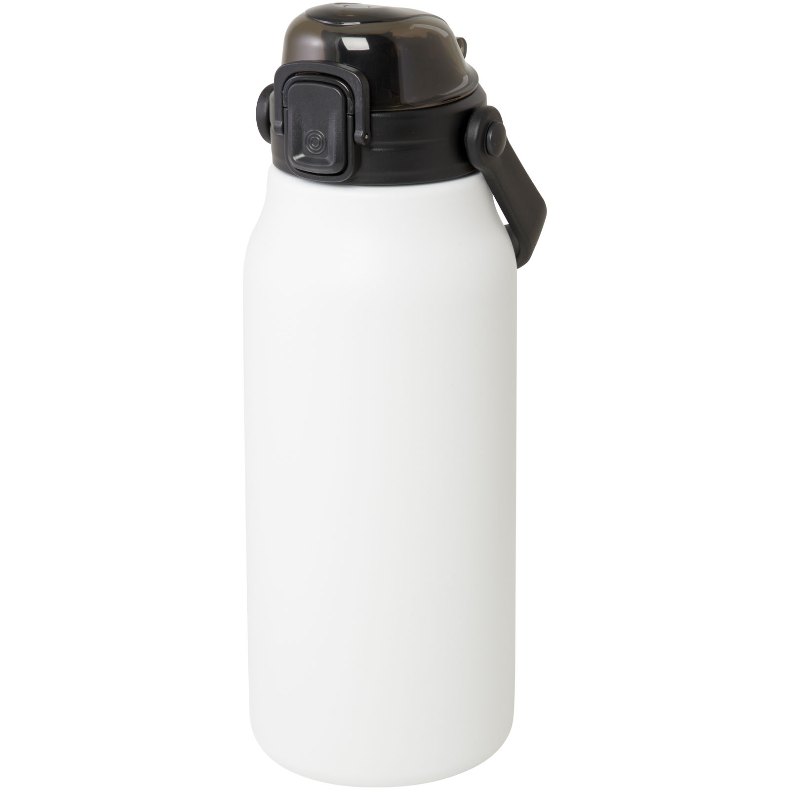 Giganto 1600 ml RCS sertificēta pārstrādāta tērauda pudele ar vara vakuuma izolāciju, Balta
