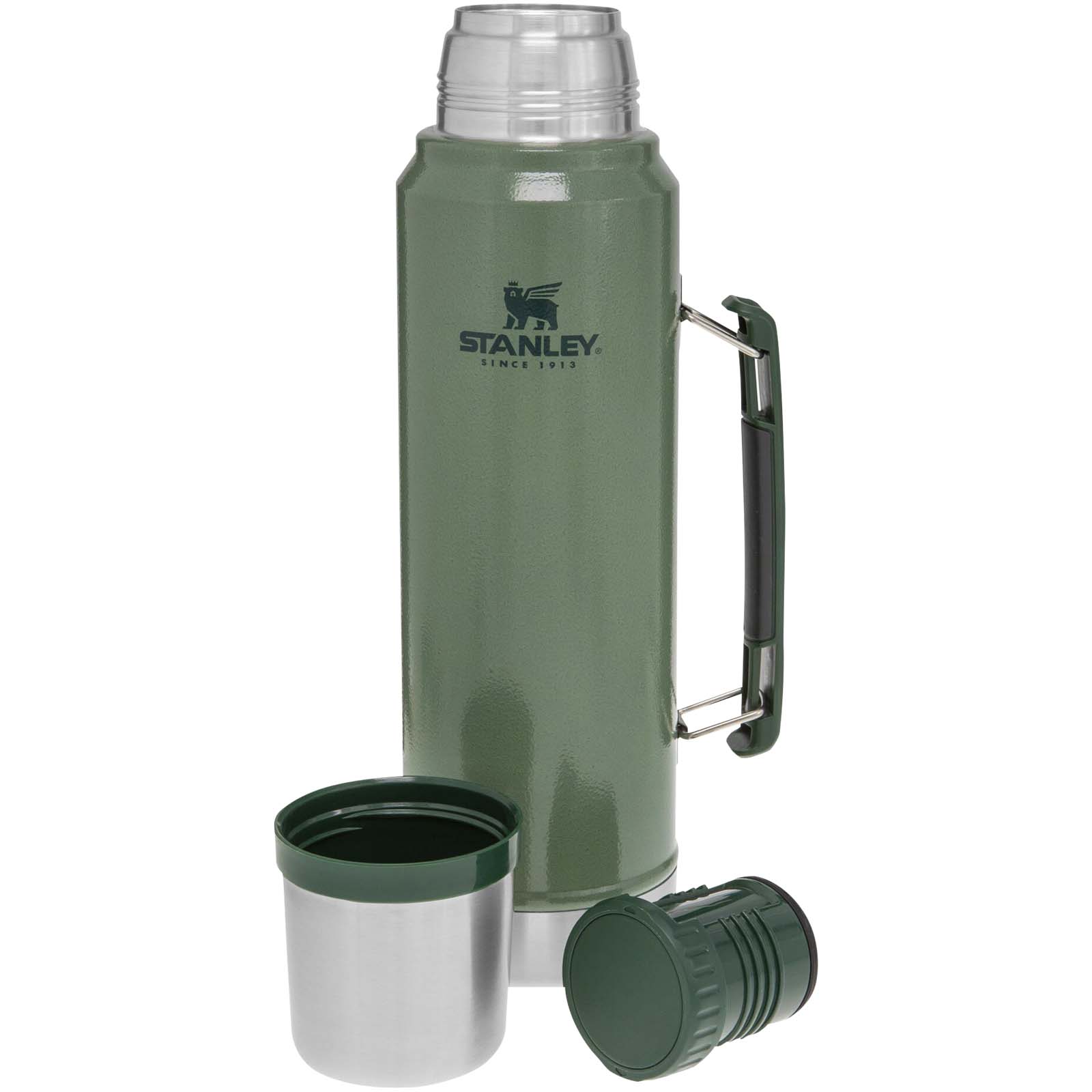 Stanley Classic 1000 ml pudele, Meža zaļš