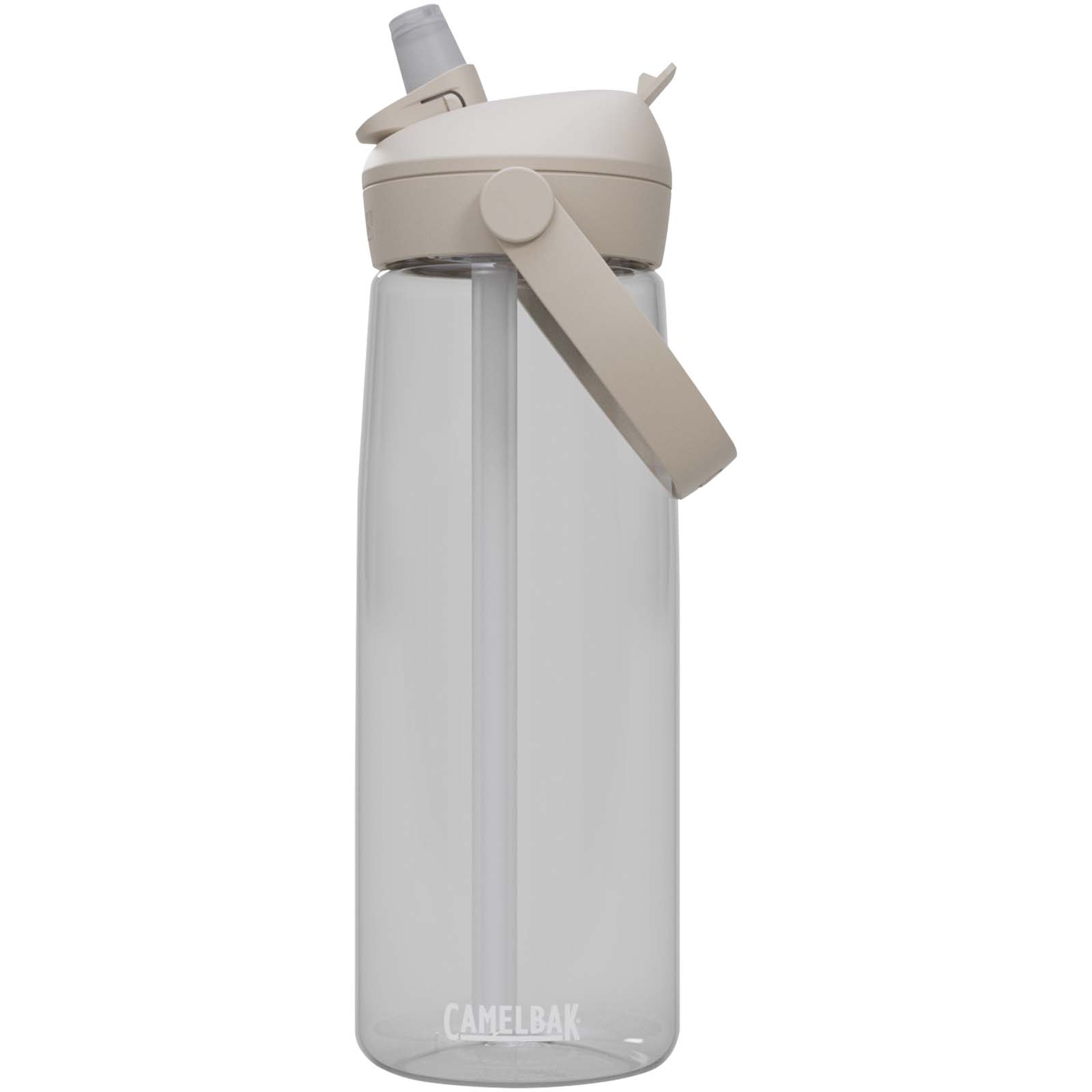 Camelbak® Thrive Flip 750 ml Tritan Renew ūdens pudele ar atlokāmu salmiņu, Caurspīdīga bezkrāsaina