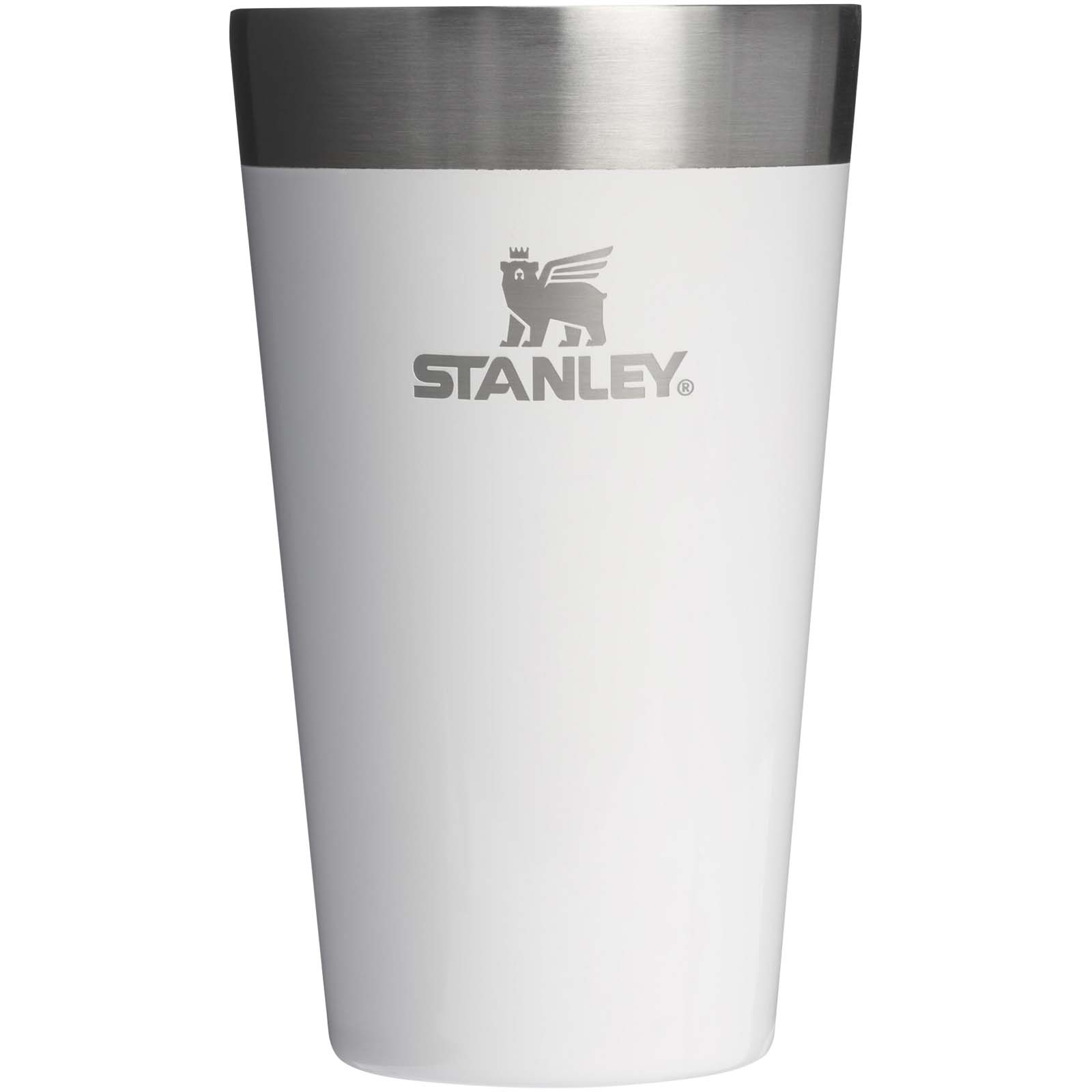 Stanley Stacking 470 ml termoizolēta nerūsējošā tērauda krūze, Balta