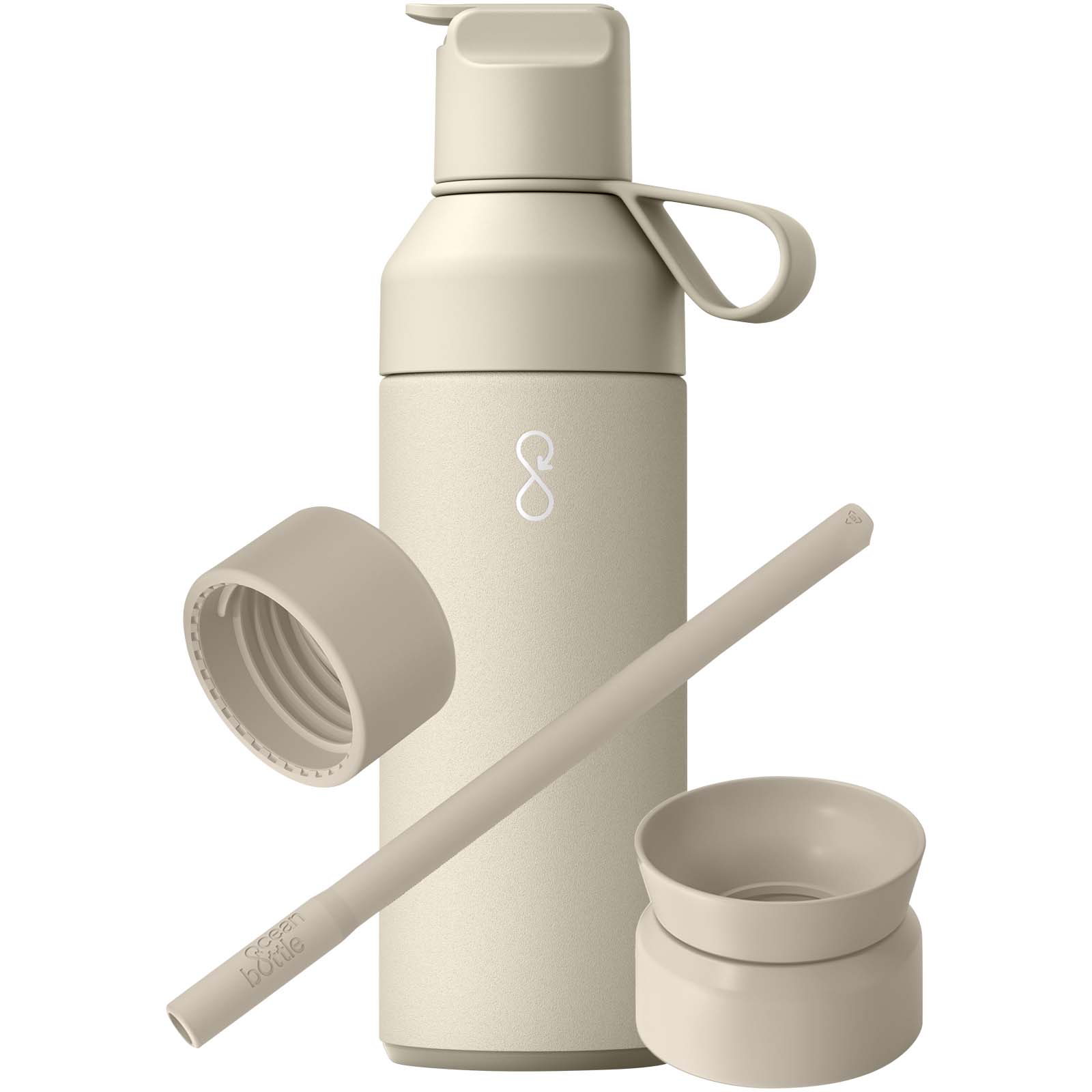 Ocean Bottle 500 ml dāvanu komplekts 3 vienā, Smilšakmens