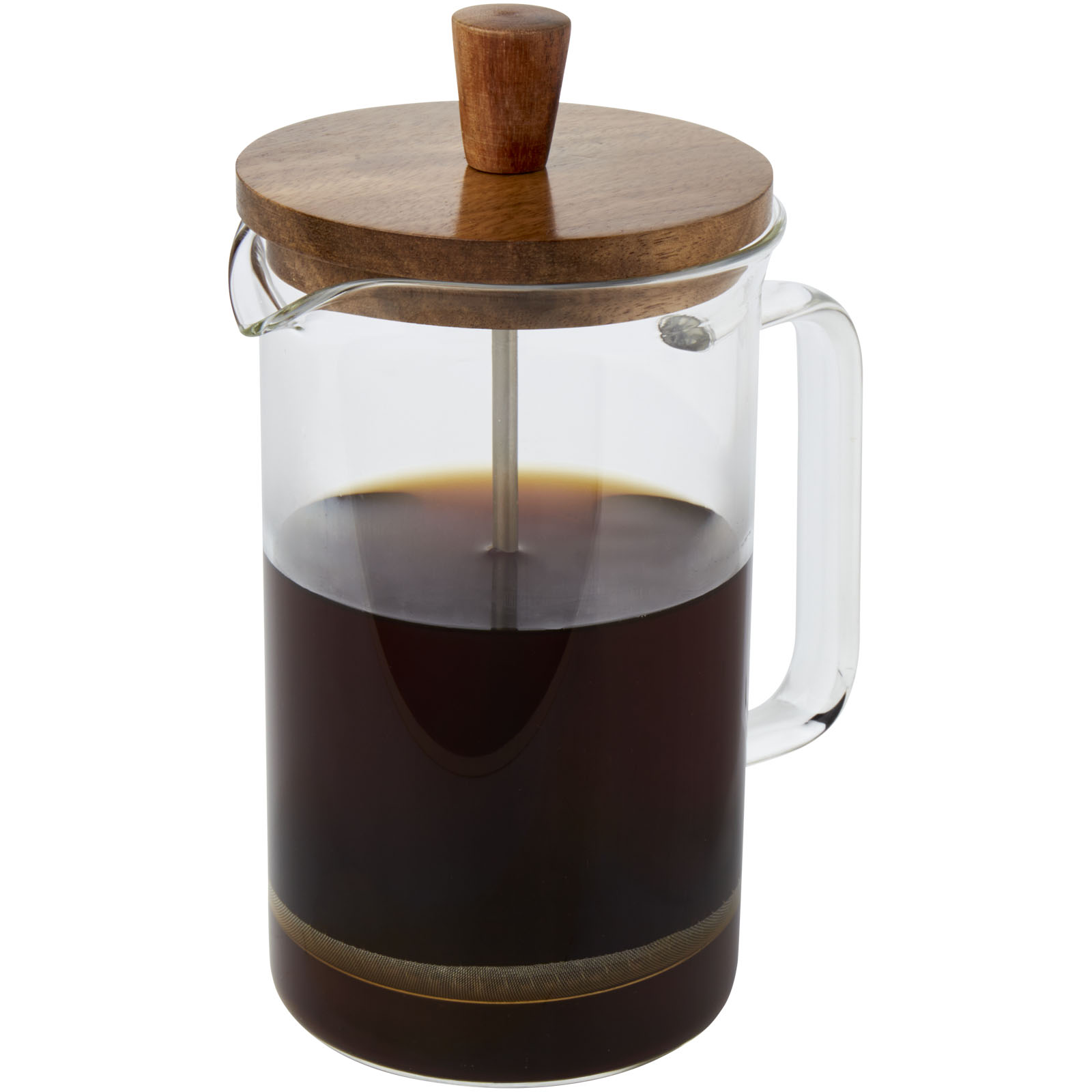 Ivorie 600 ml kafijas spiedkanna, Caurspīdīga