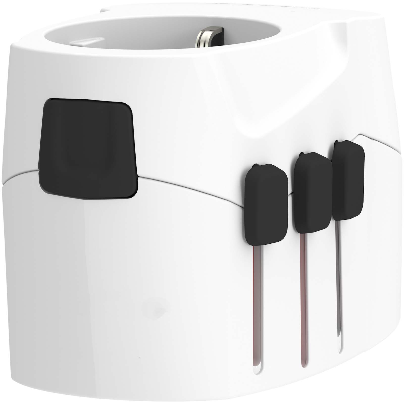 SKROSS® PRO Light USB AC30PD pasaules adapteris, Balta