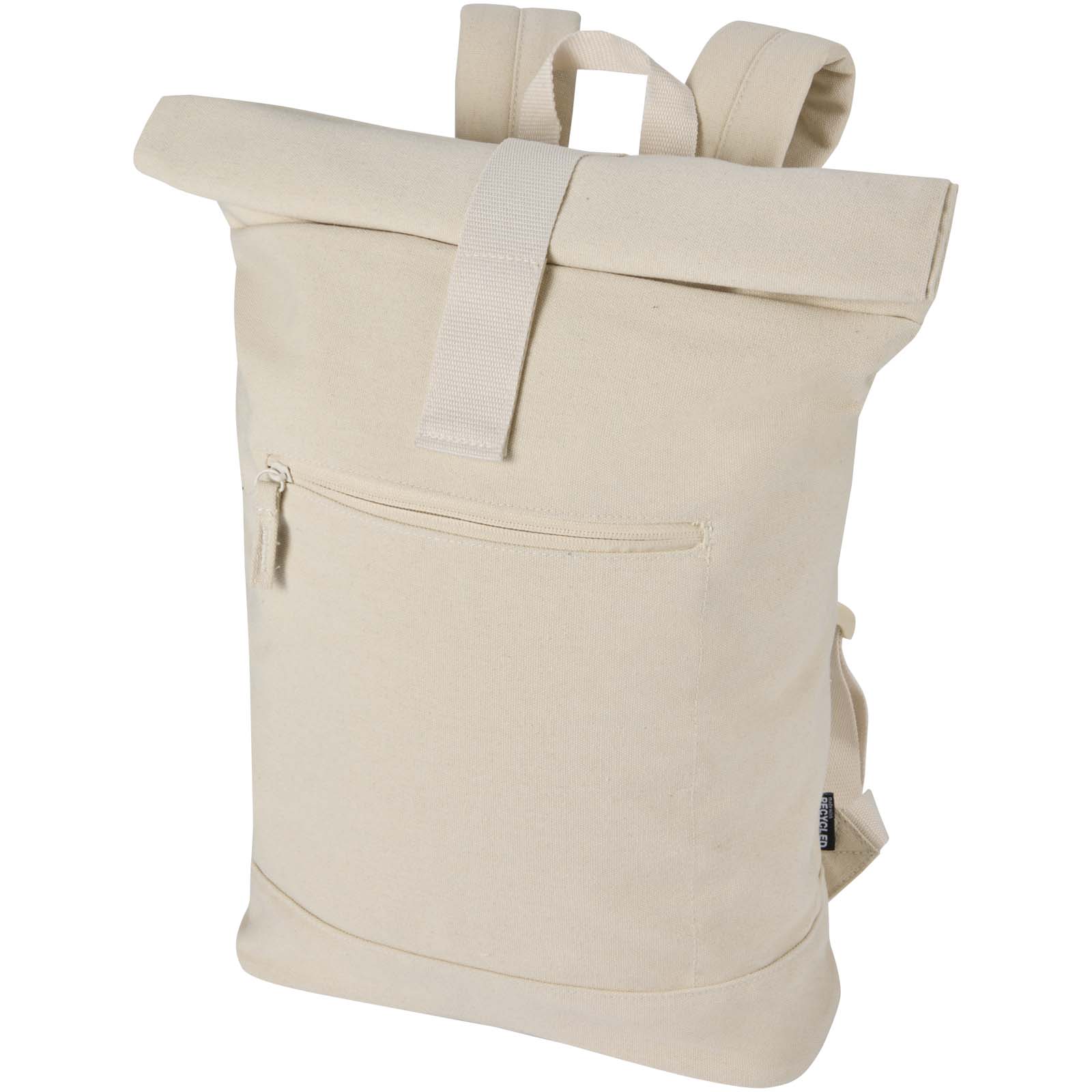 Recanvas 14" GRS pārstrādāta materiāla rolltop mugursoma, 16 l, Smilšakmens