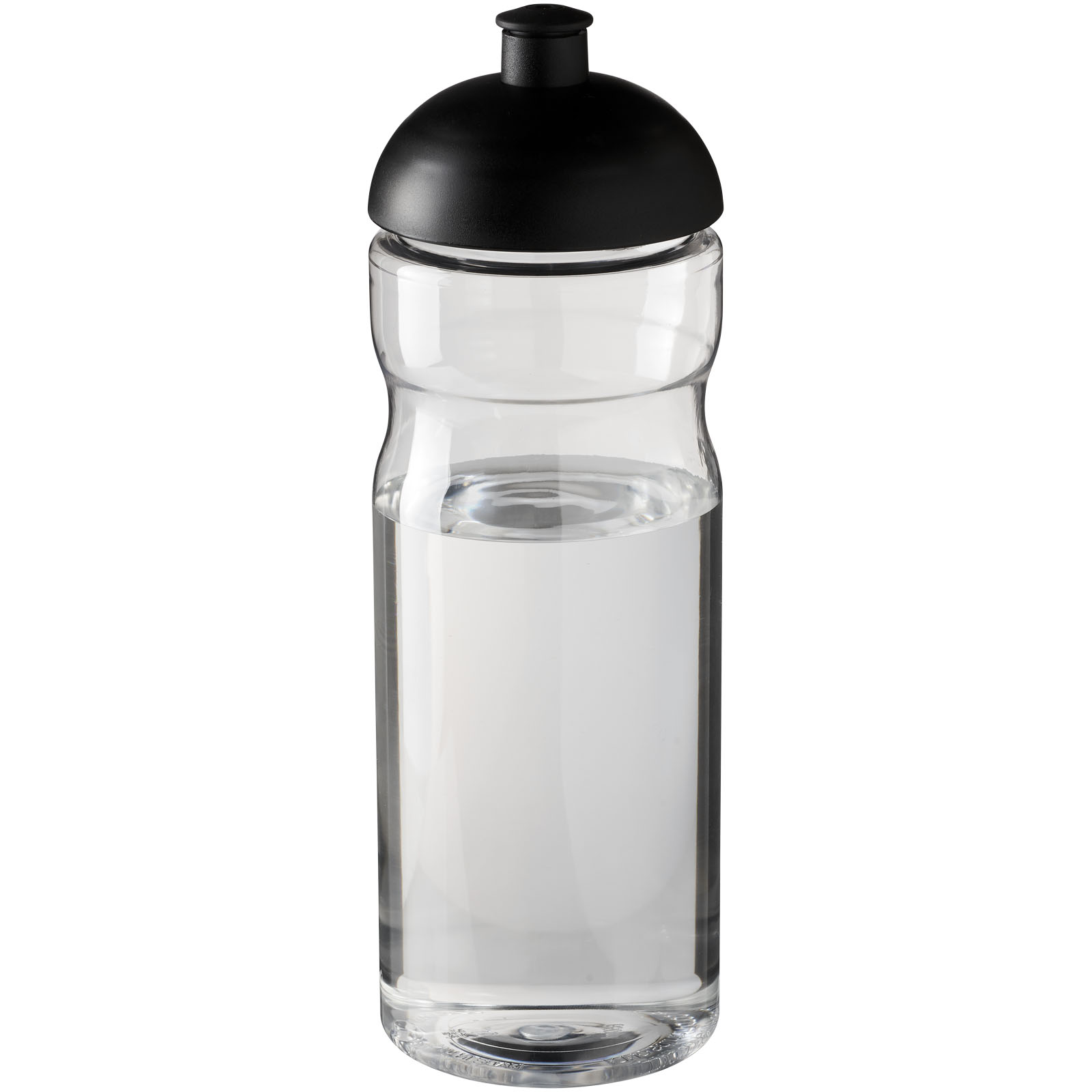 H2O Active® Base 650 ml sporta pudele ar kupolveida vāciņu, Caurspīdīga