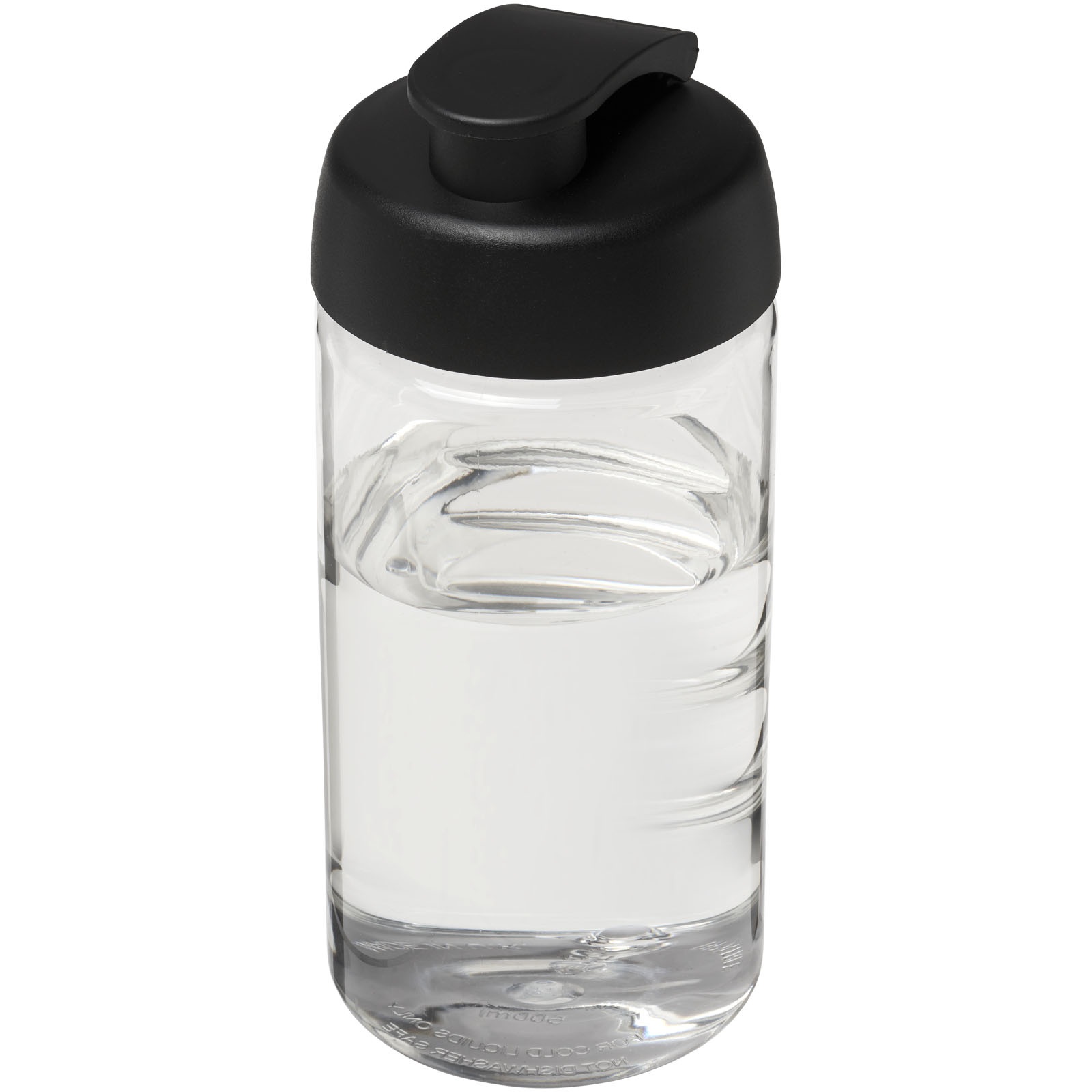 H2O Active® Bop 500 ml sporta pudele ar atveramu vāciņu, Caurspīdīga