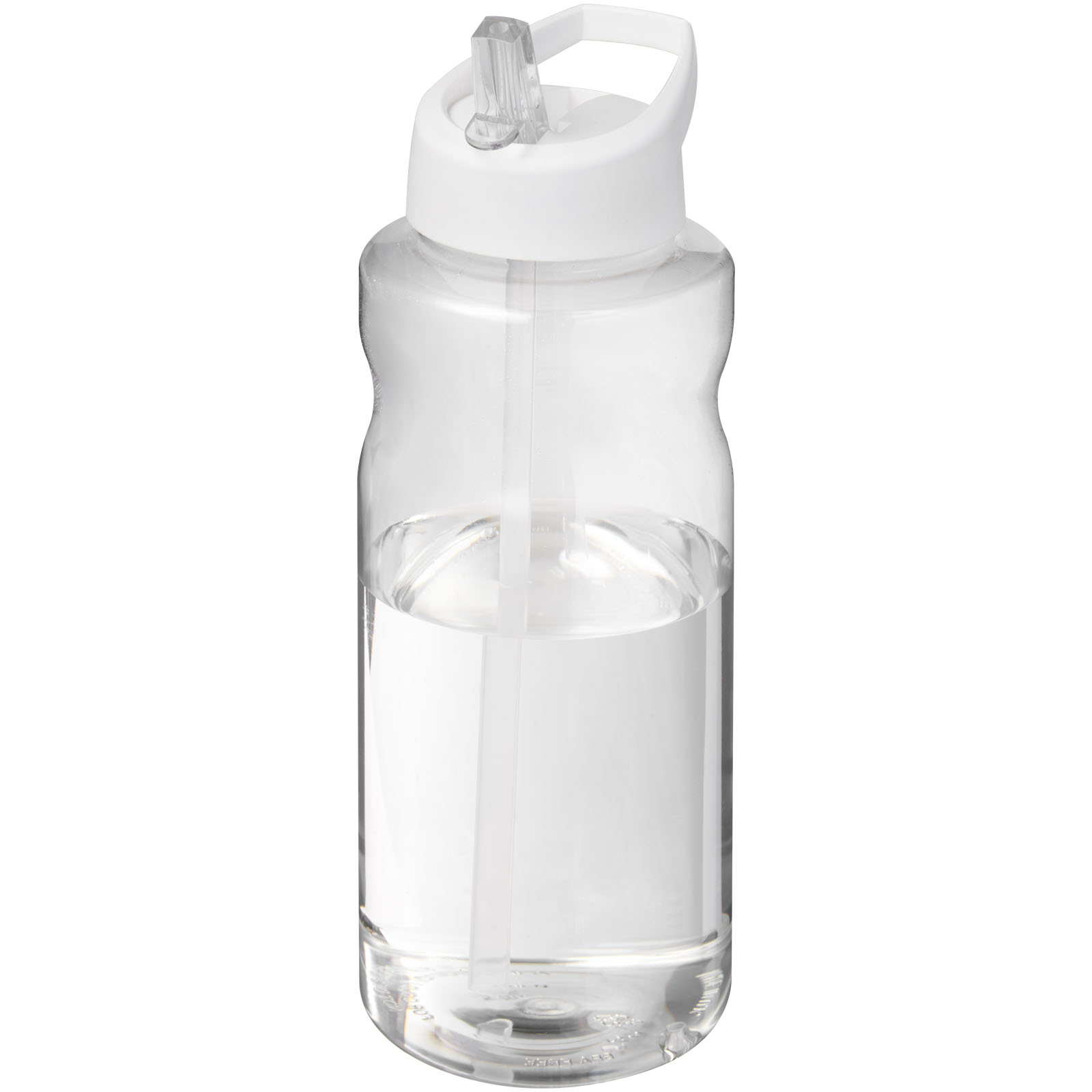 H2O Active® Big Base 1 litra sporta pudele ar snīpīša vāciņu, Balta