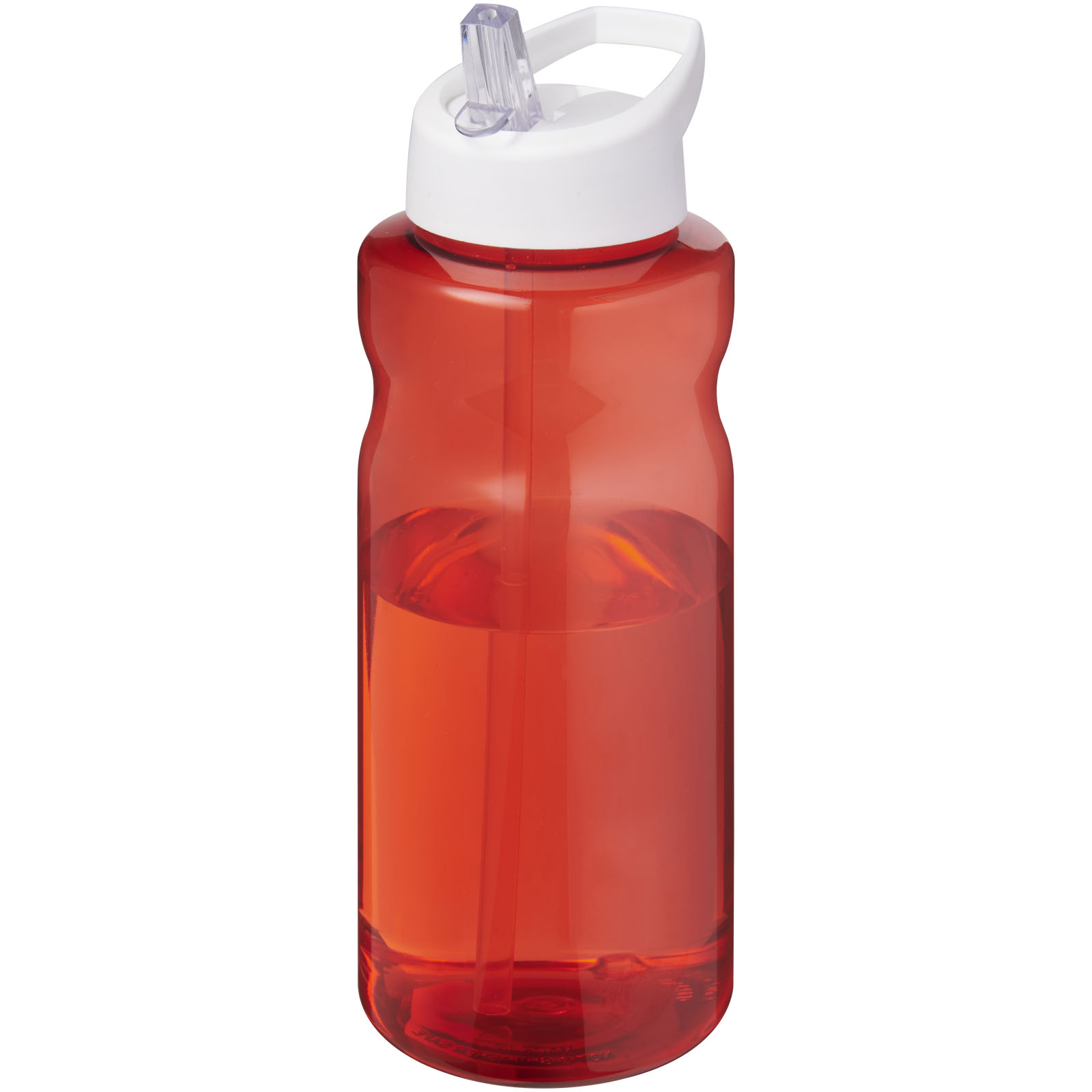 H2O Active® Eco Big Base 1 litra sporta pudele ar snīpja vāciņu, Sarkans