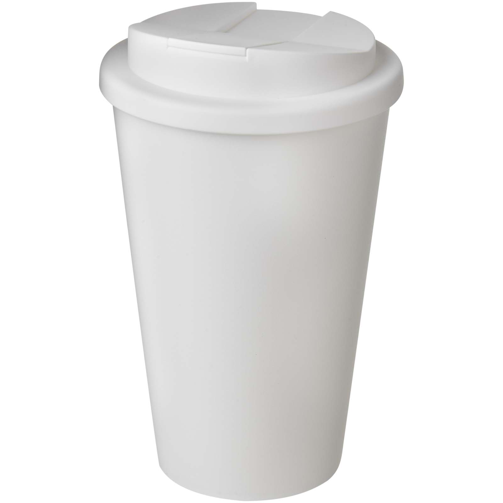 Americano® POP 350 ml termokrūze ar izliešanos novēršošu vāciņu, Balta