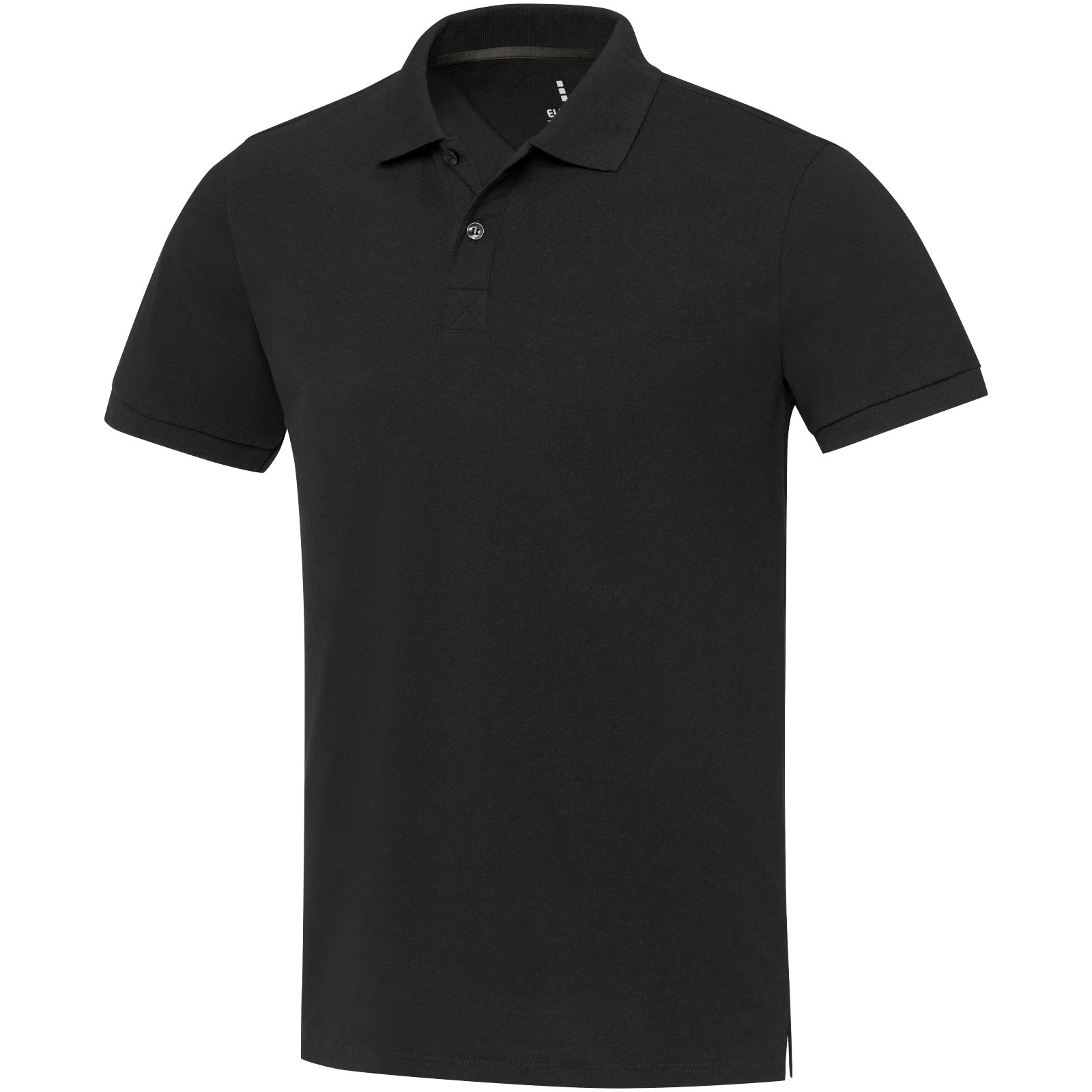 Emerald 200 g/m² pārstrādāts Aware™ unisex polo krekls ar īsām piedurknēm, Melns