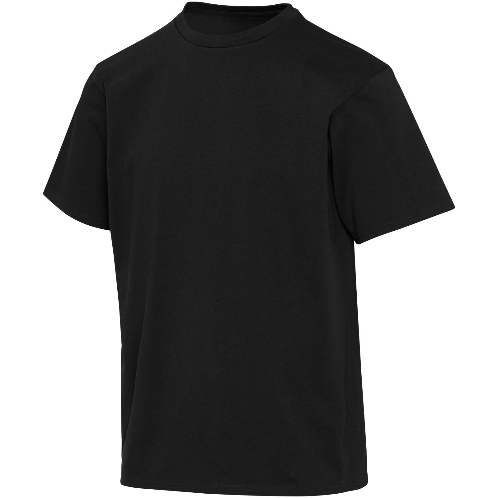 Lucas 260 g/m² unisex OCS organiskās kokvilnas oversized T-krekls, Melns