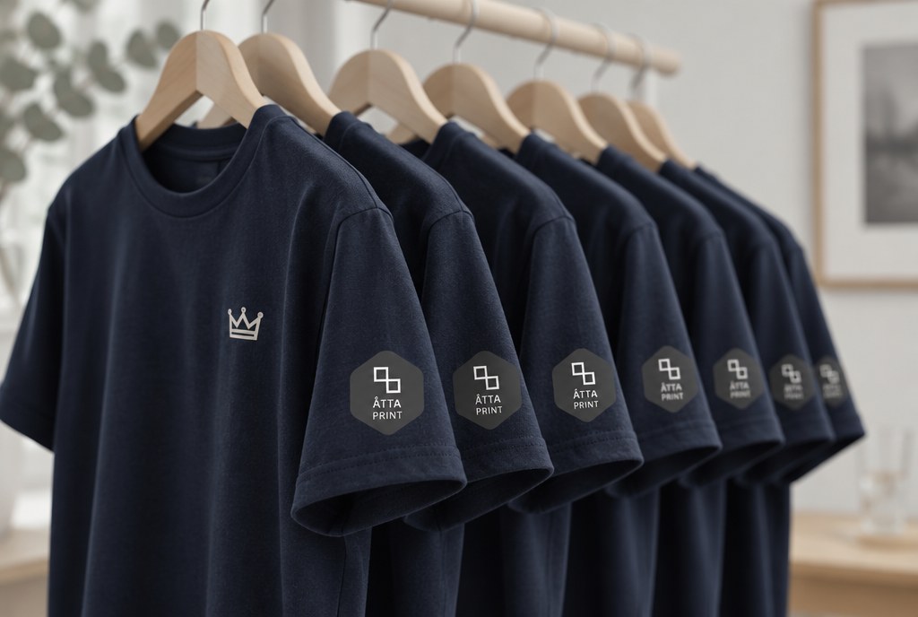 A group of matching printed T-shirts for a bachelor party