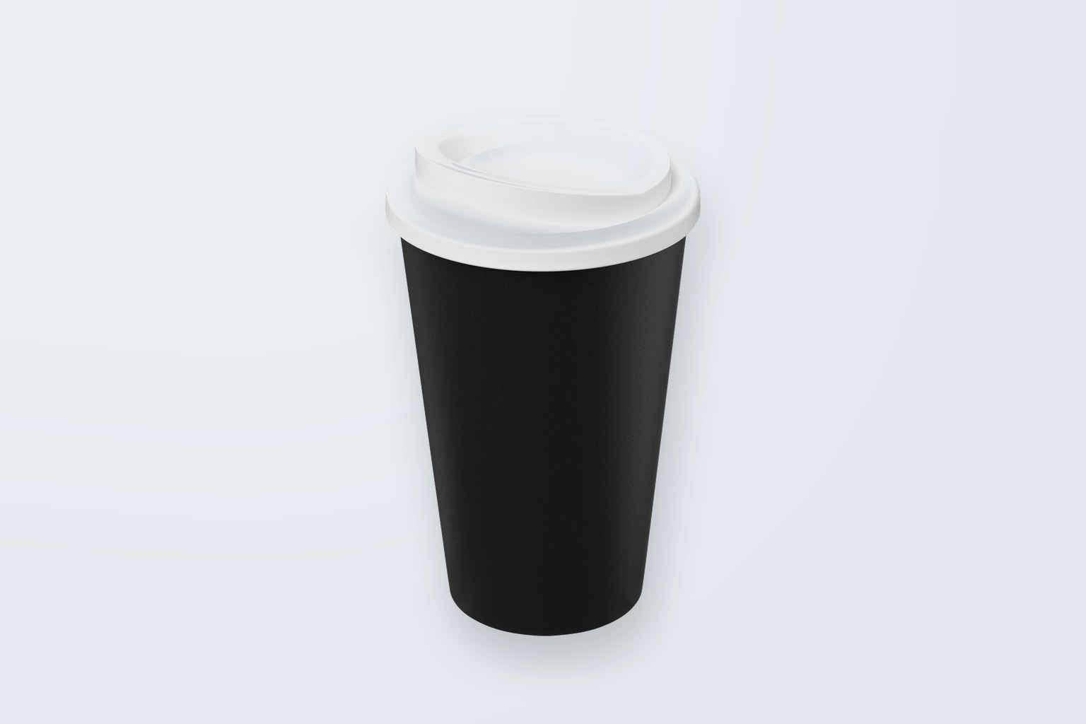 Americano® Eco 350 ml pārstrādāta materiāla krūze ar vāciņu
