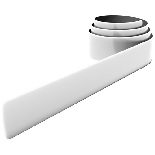 RFX™ 44 cm atstarojošā aproce, PVC, Balts