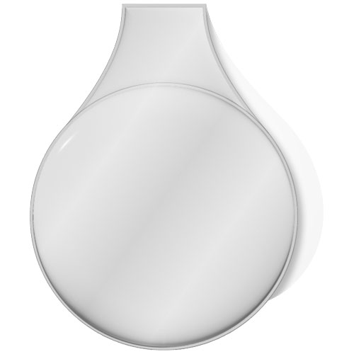 RFX™ M-10 apaļš atstarojošais magnēts, PVC, mazs, Balts