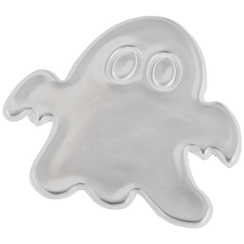 RFX™ S-09 spociņa formas, maza atstarojošā PVC uzlīme, Balts