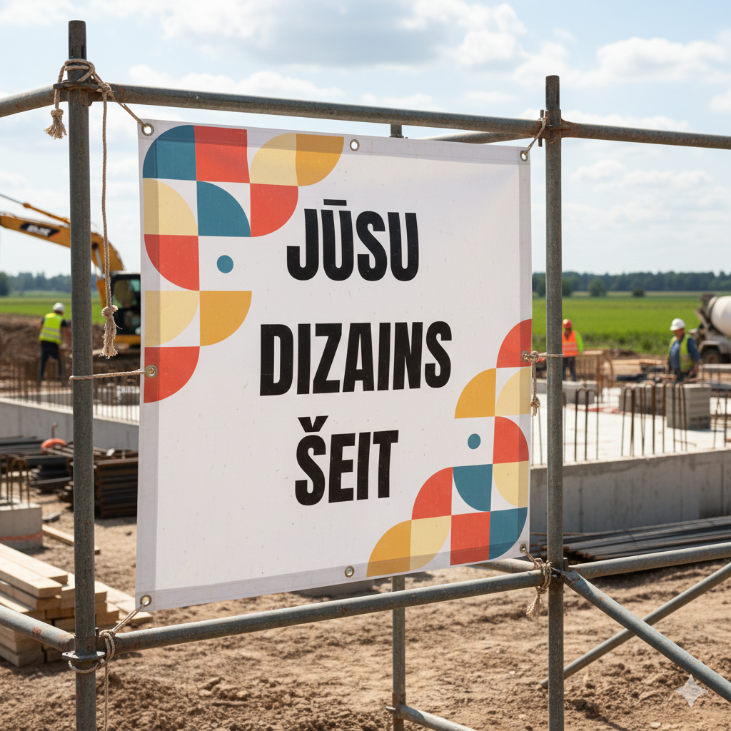 Lielformāta druka: materiāli baneriem, plakātiem un stendiem